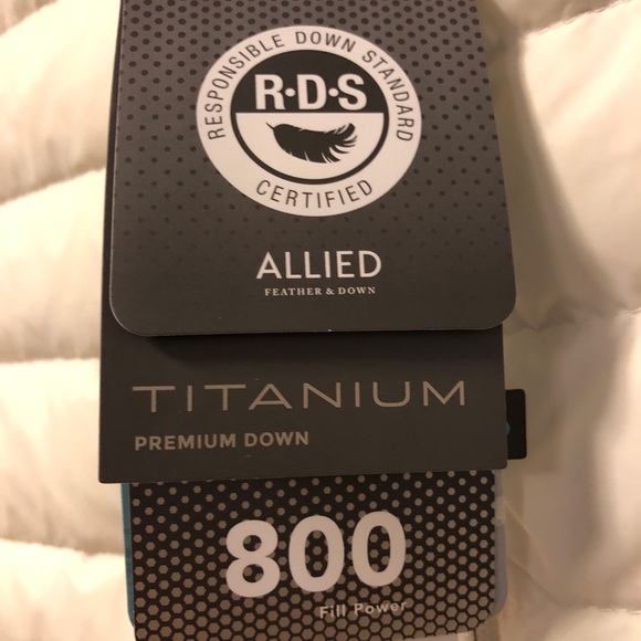 Price Drop! Lands’ End Women’s Ultra Light Down Reversible Jacket-NWT! - Picture 8 of 11